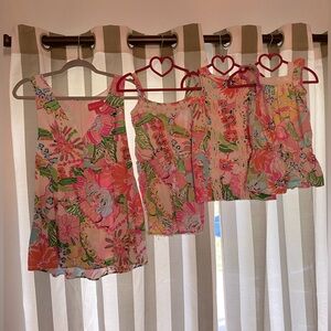 Lilly Pulitzer Mommy & Me bundle (4 pieces)